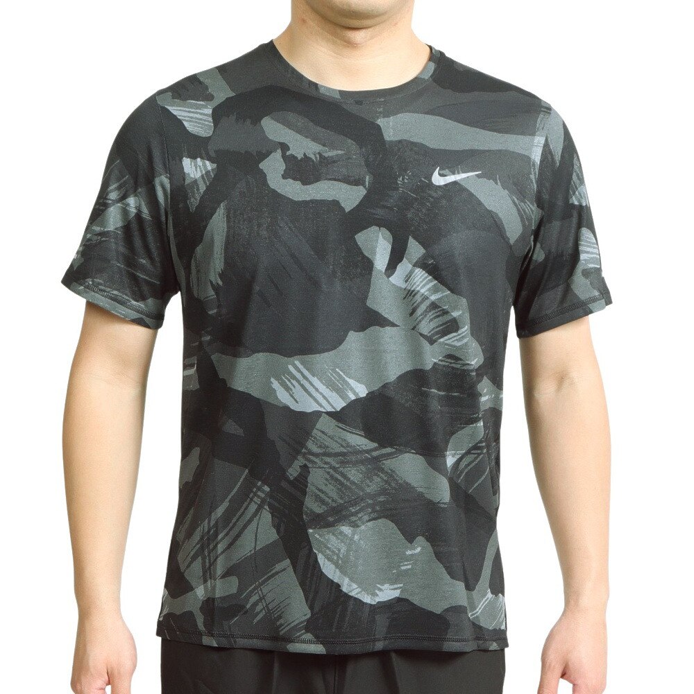 ナイキ（NIKE）（メンズ）マイラー カモ 半袖トップス DQ4737-010★★★