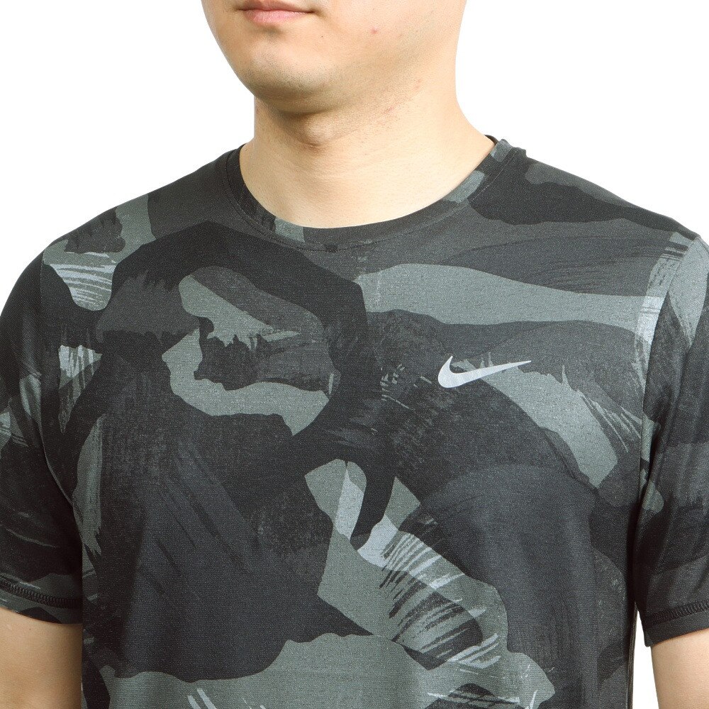 ナイキ（NIKE）（メンズ）マイラー カモ 半袖トップス DQ4737-010★★★