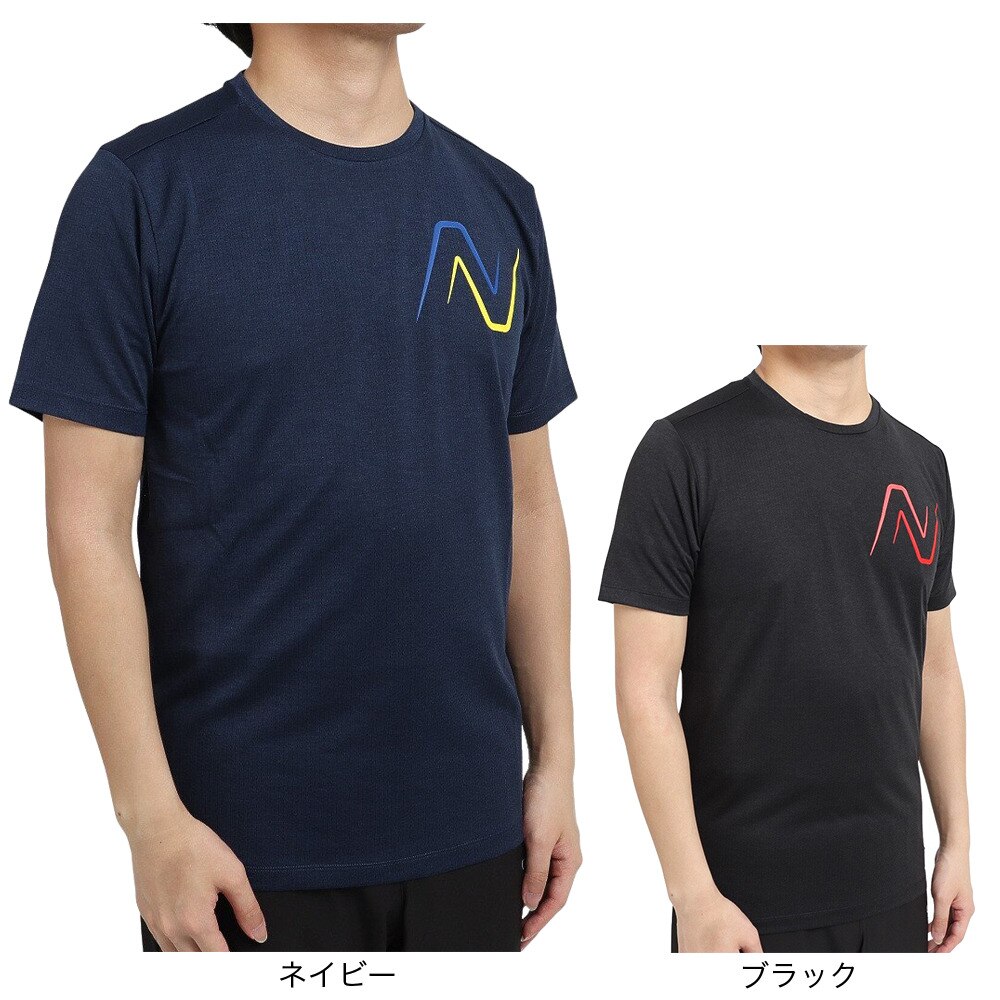 ニューバランス（new balance）（メンズ）Impact ラン グラフィックスリーブTシャツ MT21277NIH