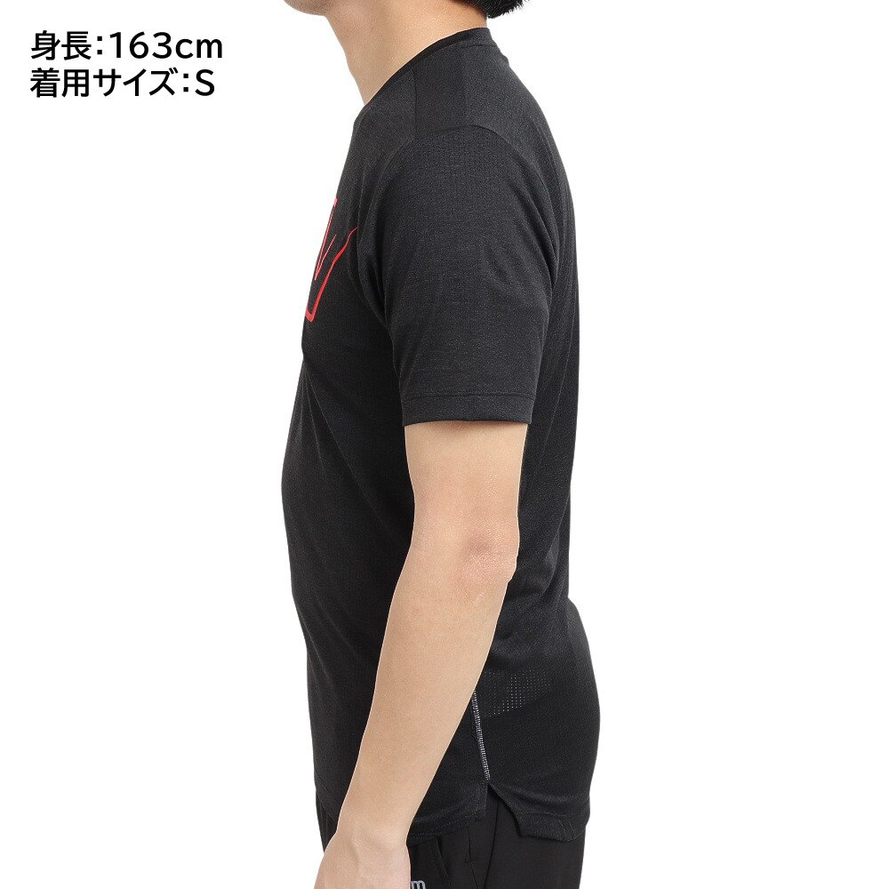 ニューバランス（new balance）（メンズ）Impact ラン グラフィックスリーブTシャツ MT21277TRD