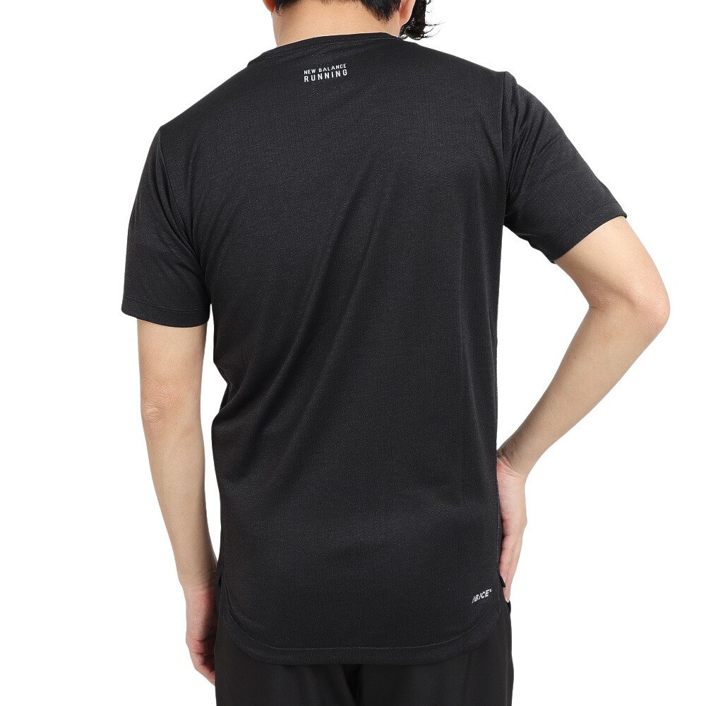 ニューバランス（new balance）（メンズ）Impact ラン グラフィックスリーブTシャツ MT21277TRD
