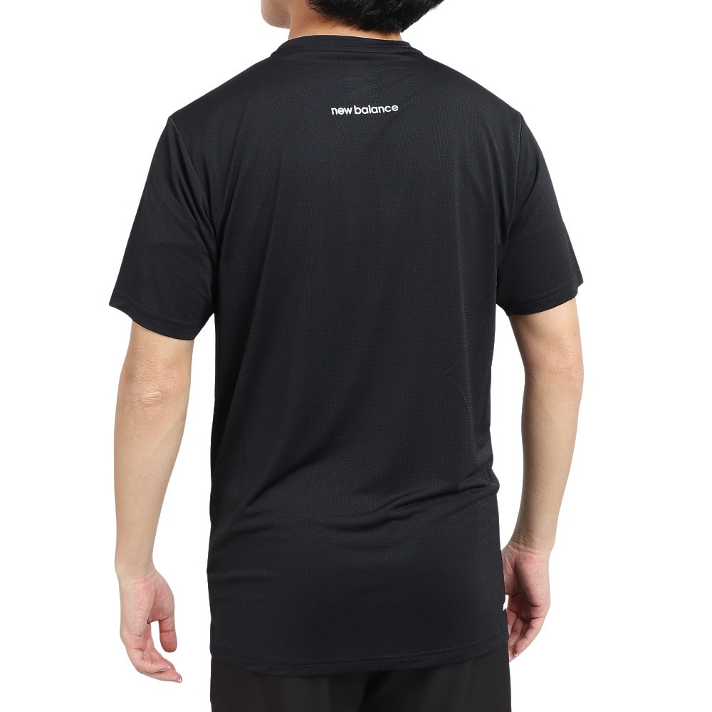 ニューバランス（new balance）（メンズ）Accelerate 半袖Tシャツ MT23222BK