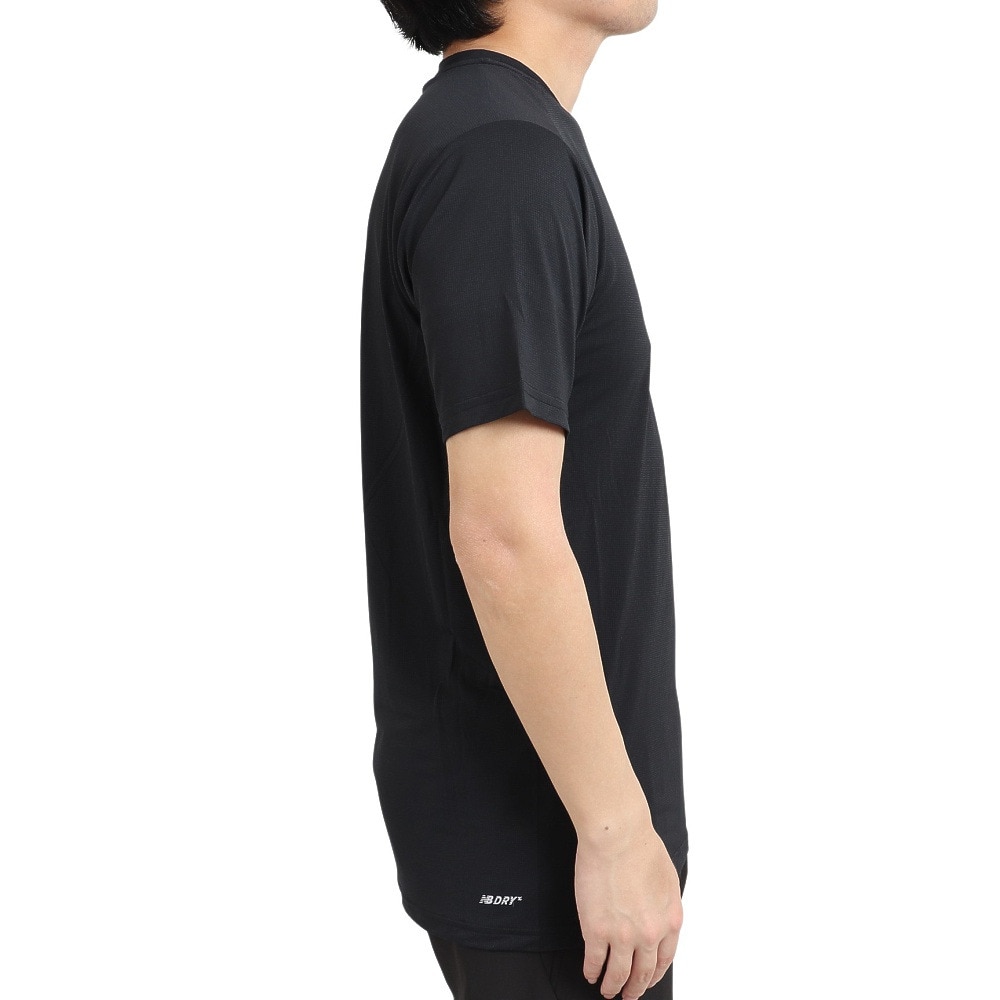 ニューバランス（new balance）（メンズ）Accelerate 半袖Tシャツ MT23222BK