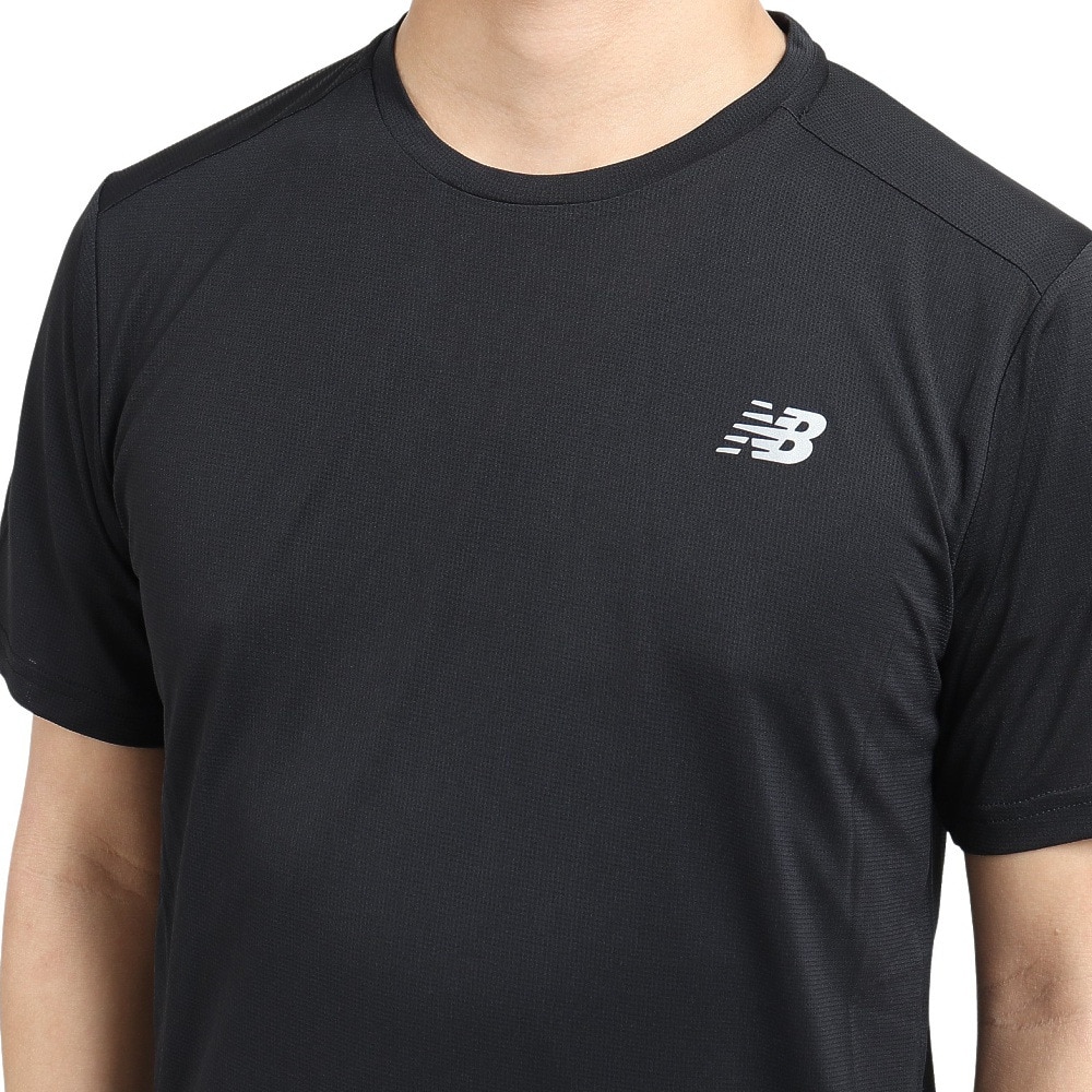 ニューバランス（new balance）（メンズ）Accelerate 半袖Tシャツ MT23222BK