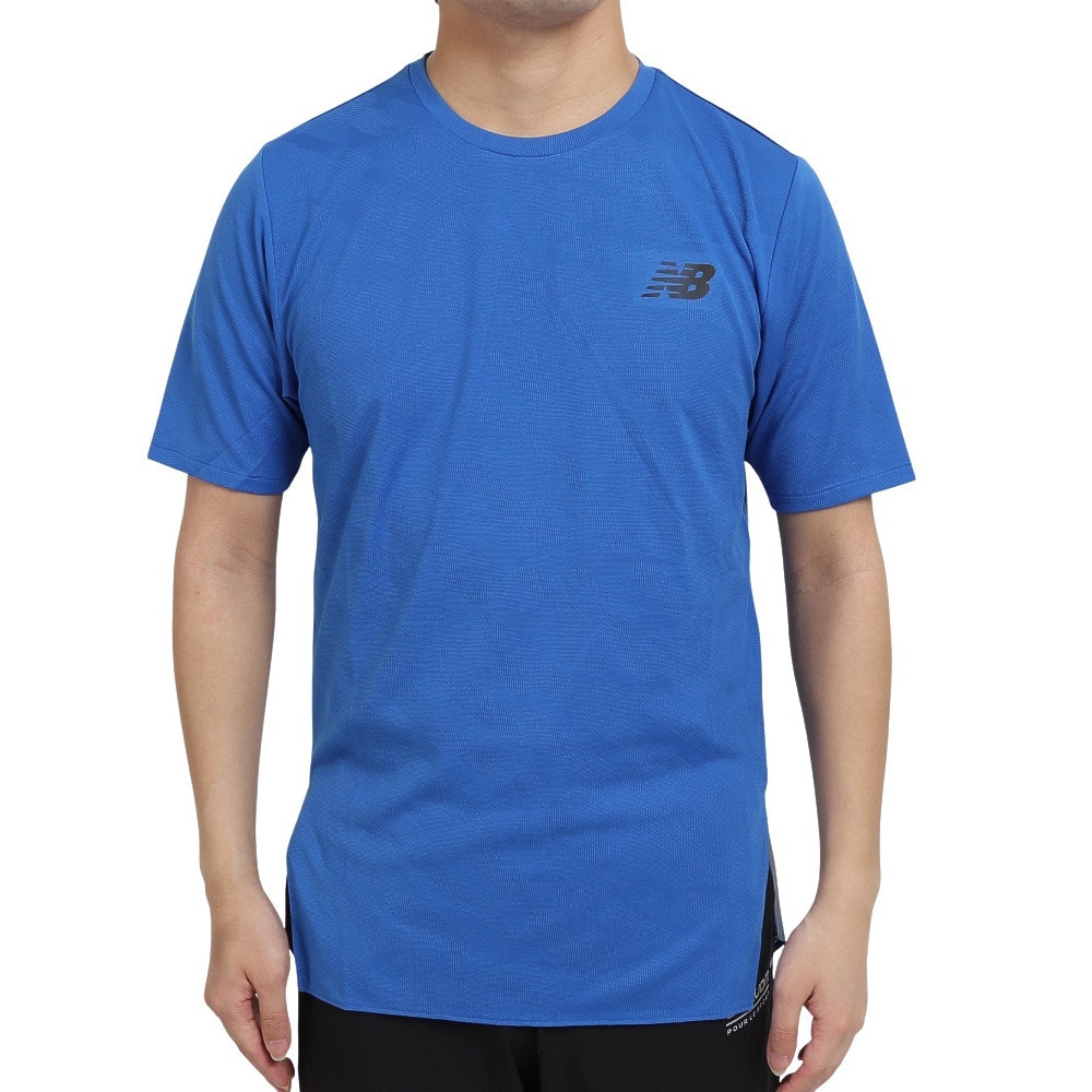 ニューバランス（new balance）（メンズ）Q Speed ジャカードショートスリーブTシャツ MT23281CO