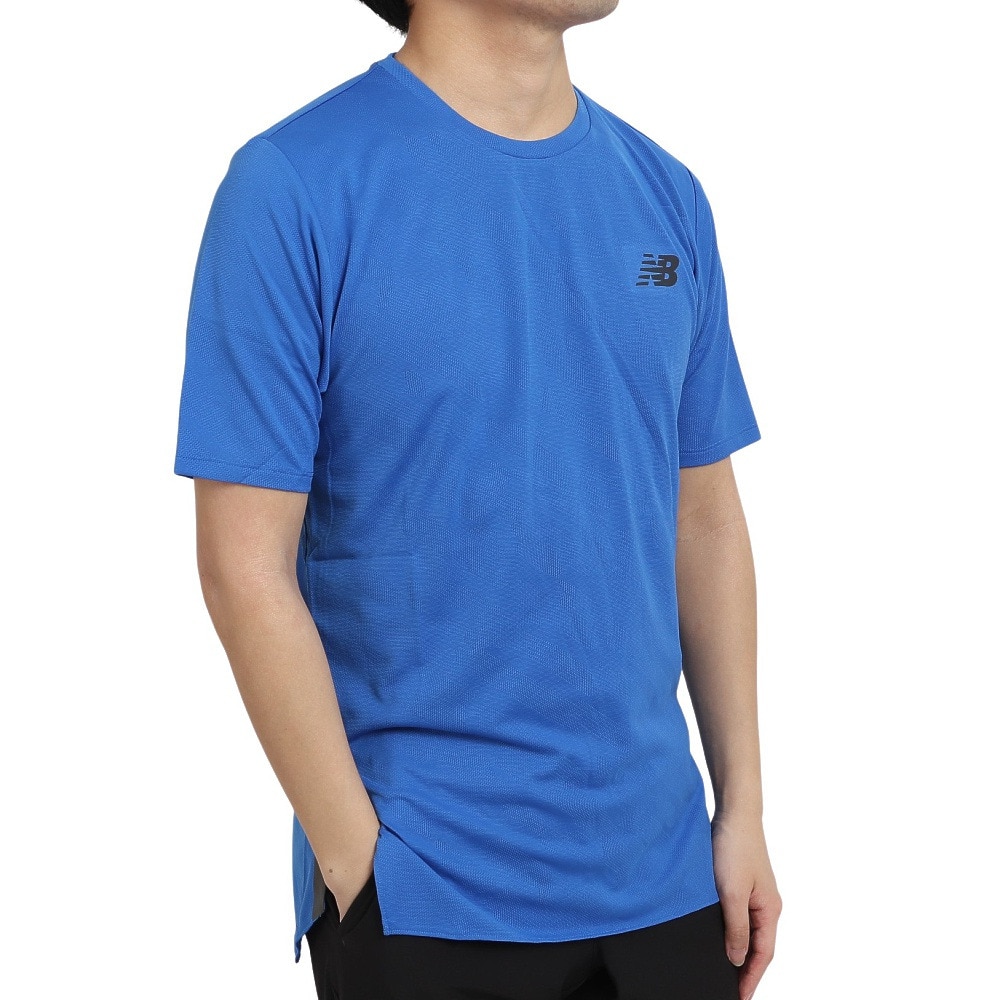 ニューバランス（new balance）（メンズ）Q Speed ジャカードショートスリーブTシャツ MT23281CO