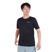 (メンズ)エアライト トップス 丸首 半袖 DLO135BL