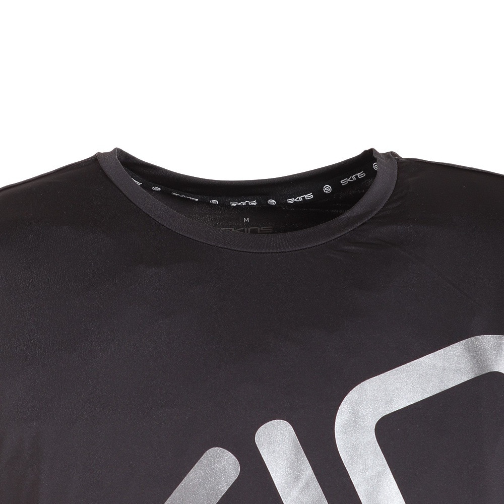 スキンズ（SKINS）（メンズ）半袖Tシャツ メンズ ロゴTシャツ 184-27040-019