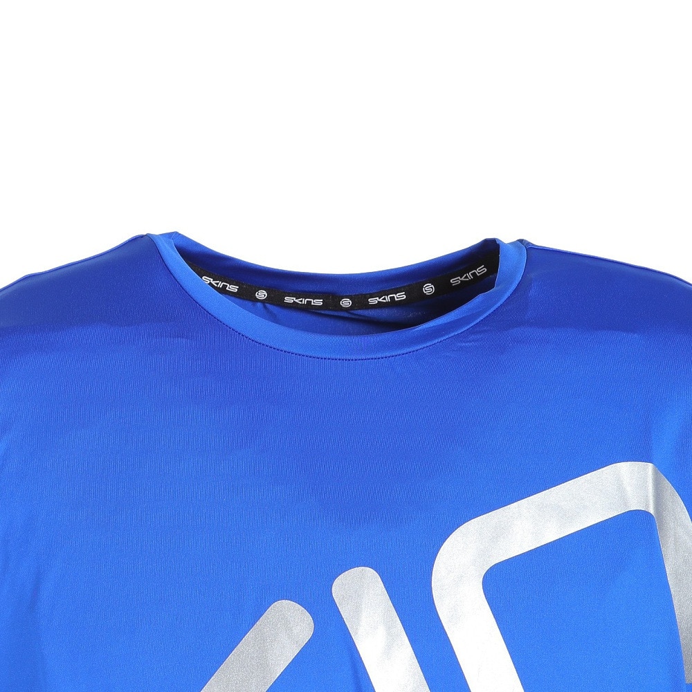 スキンズ（SKINS）（メンズ）半袖Tシャツ メンズ ロゴTシャツ 184-27040-097