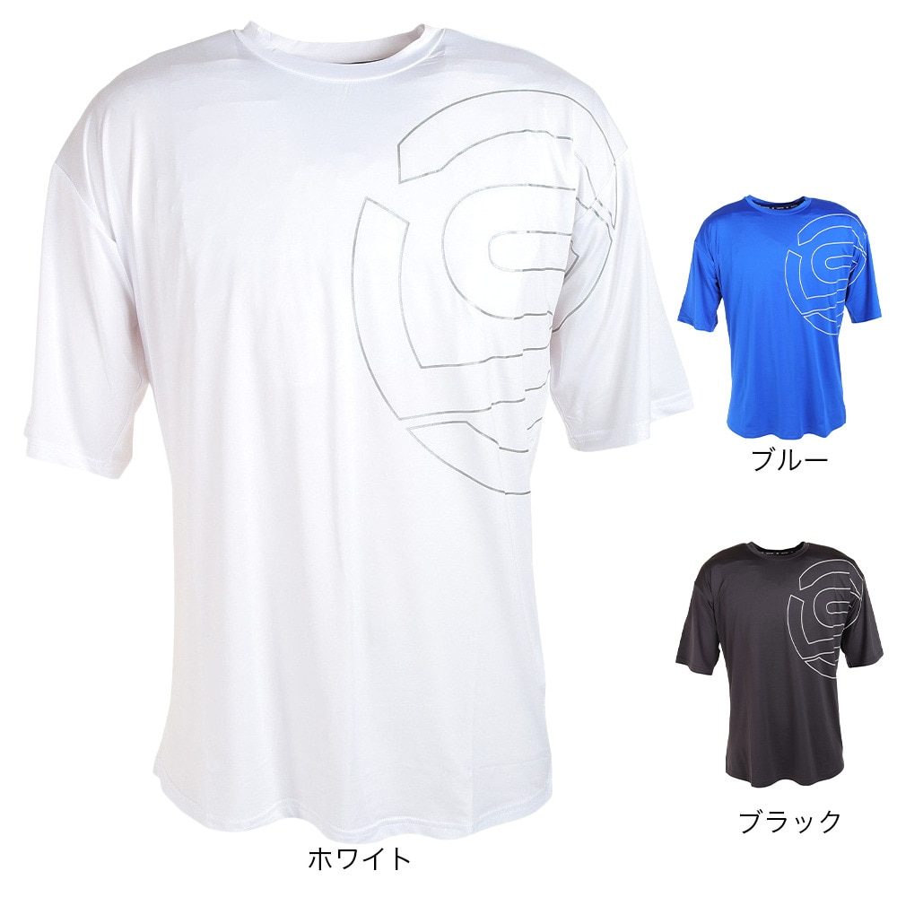 スキンズ（SKINS）（メンズ）半袖Tシャツ メンズ ロゴTシャツ 184-27041-019