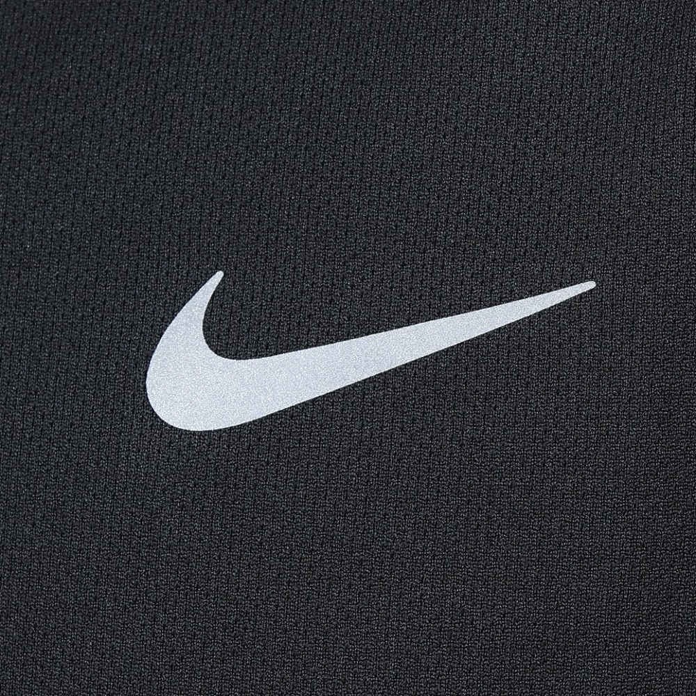 ナイキ（NIKE）（メンズ）Tシャツ 半袖 uv 速乾 ブラック 黒 マイラー 半袖トップ ドライフィット DV9316-010