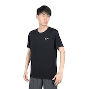 (メンズ)Tシャツ 半袖 uv 速乾 ブラック 黒 マイラー 半袖トップ ドライフィット DV9316-010