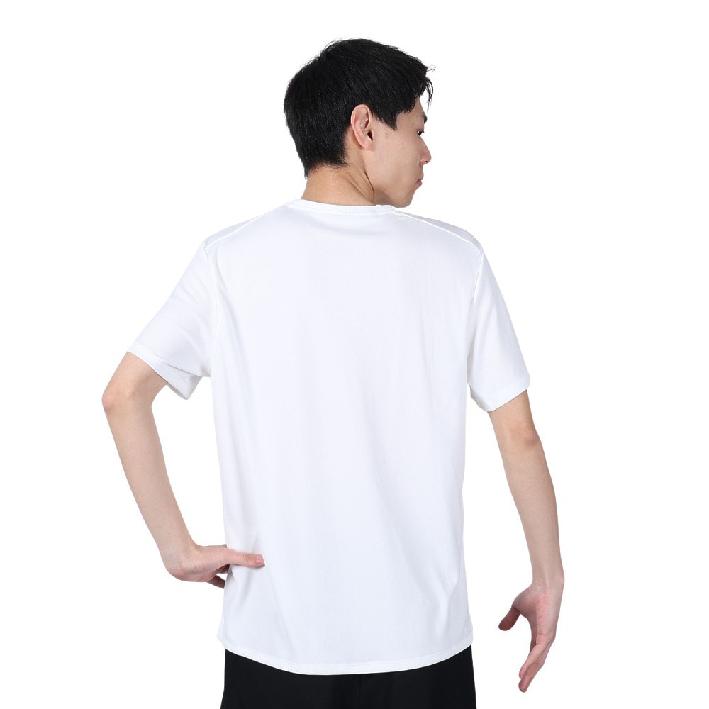 ナイキ（NIKE）（メンズ）Tシャツ 半袖 uv 速乾 ホワイト 白 マイラー 半袖トップ ドライフィット DV9316-100