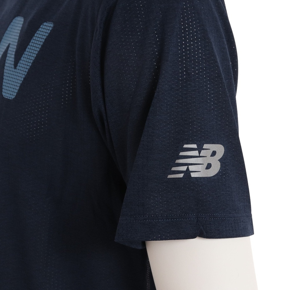 ニューバランス（new balance）（メンズ）Impact グラフィックショートスリーブTシャツ MT21277NML