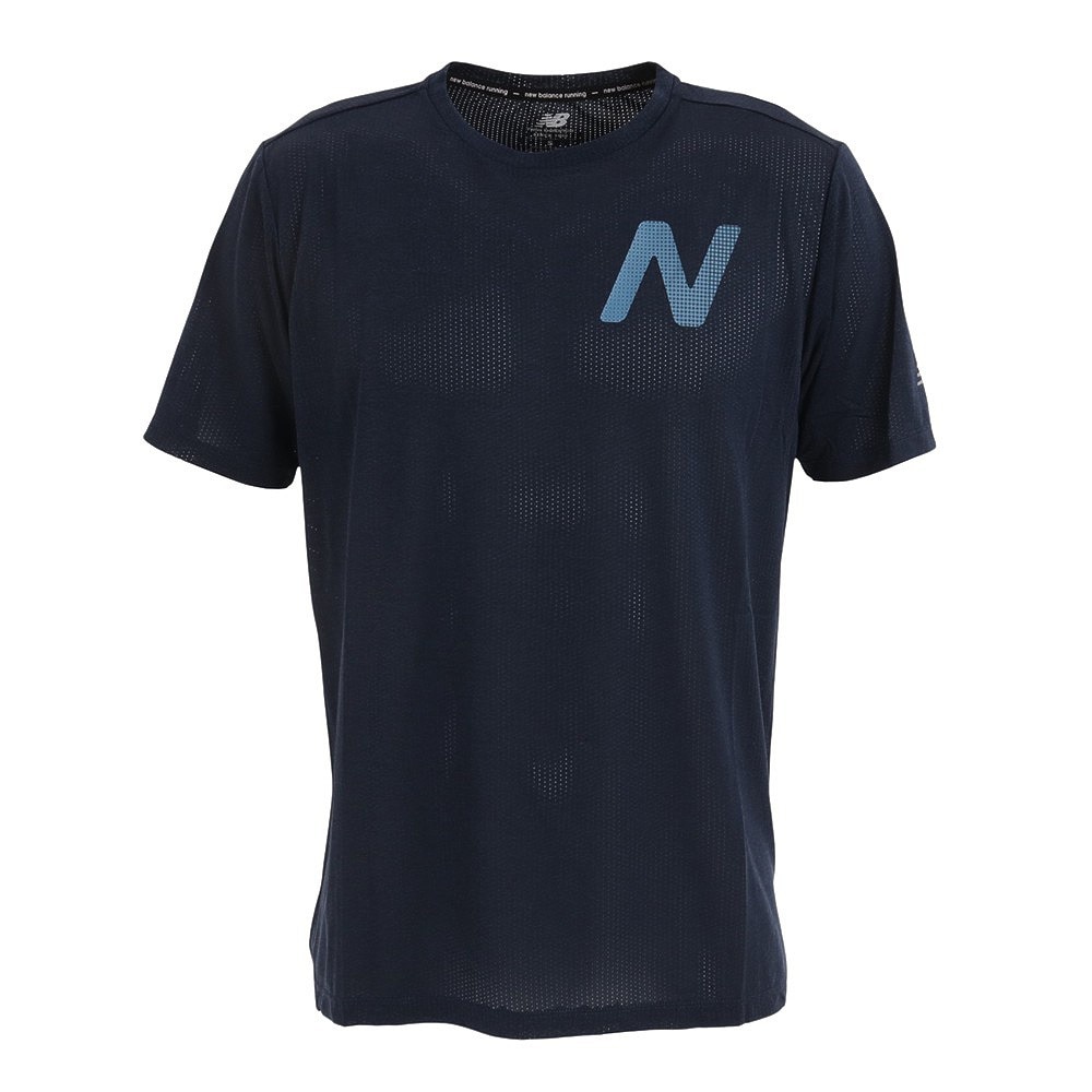ニューバランス（new balance）（メンズ）Impact グラフィックショートスリーブTシャツ MT21277NML