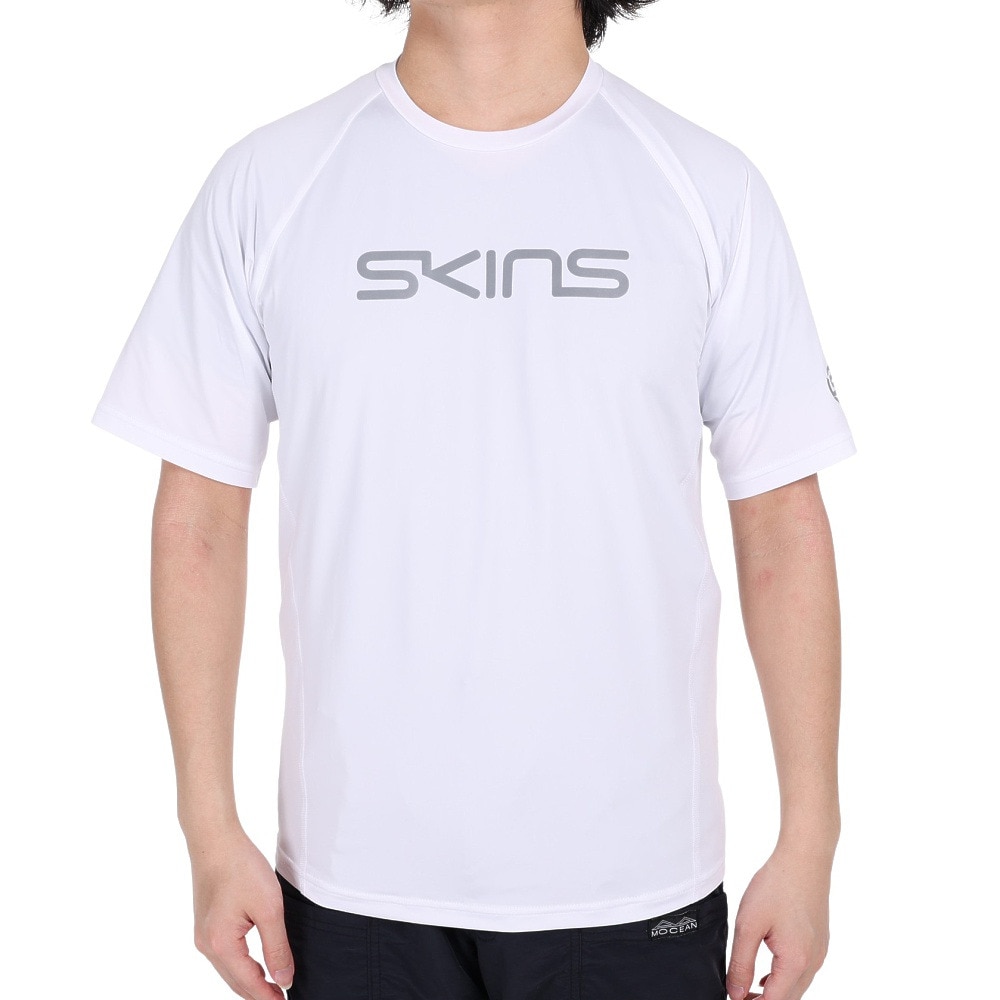 スキンズ（SKINS）（メンズ）メッシュ切り替え 半袖Tシャツ 184-28341-004