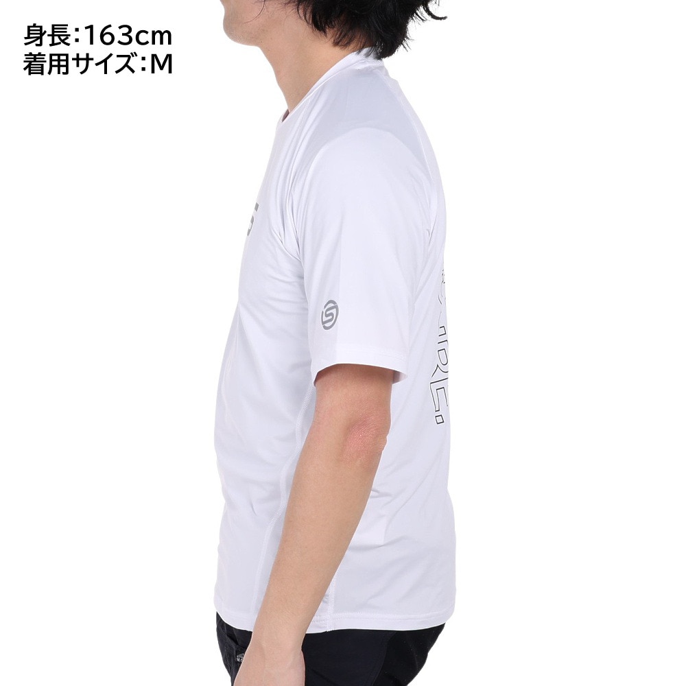 スキンズ（SKINS）（メンズ）メッシュ切り替え 半袖Tシャツ 184-28341-004