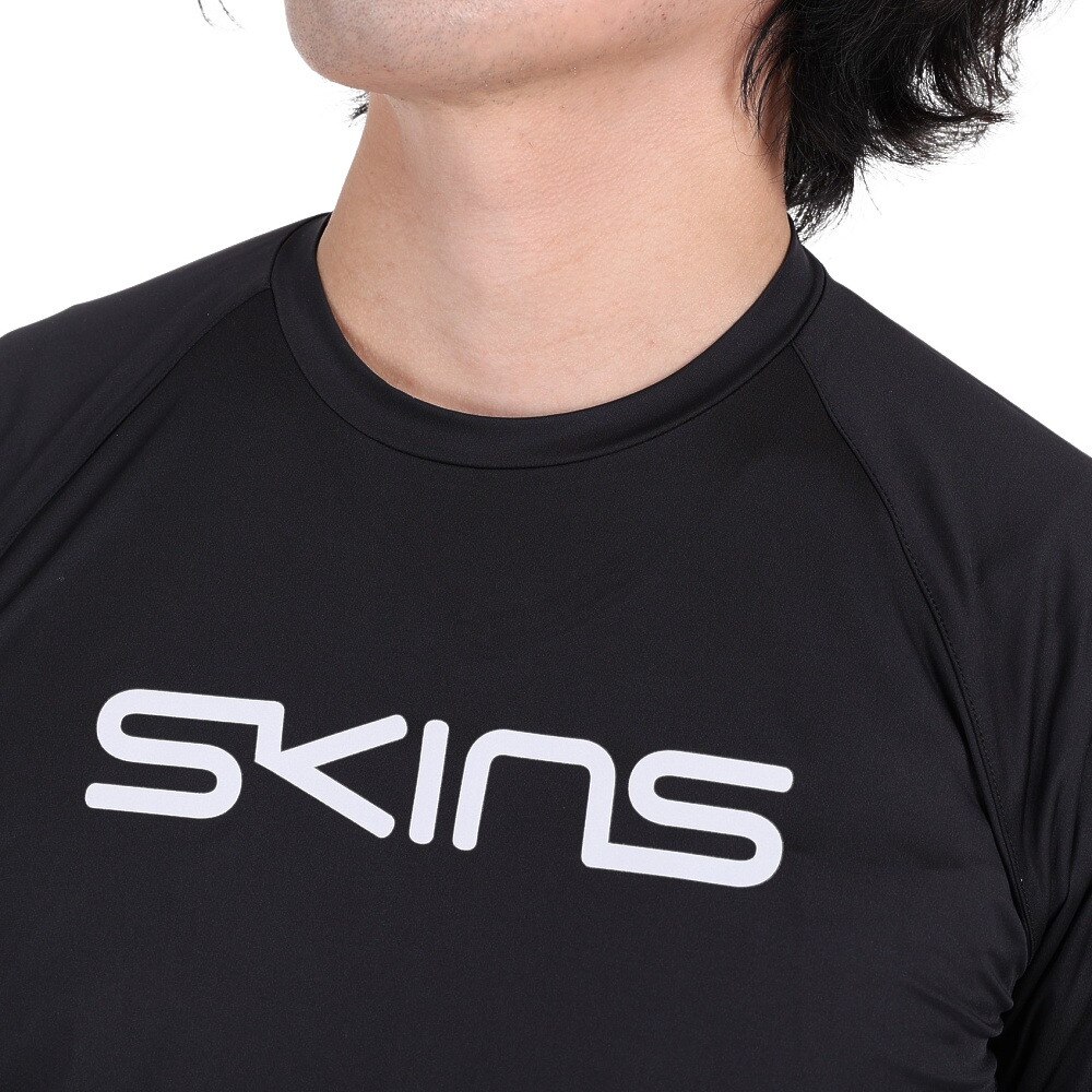 スキンズ（SKINS）（メンズ）メッシュ切り替え 半袖Tシャツ 184-28341-019