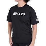 スキンズ（SKINS）（メンズ）メッシュ切り替え 半袖Tシャツ 184-28341-019