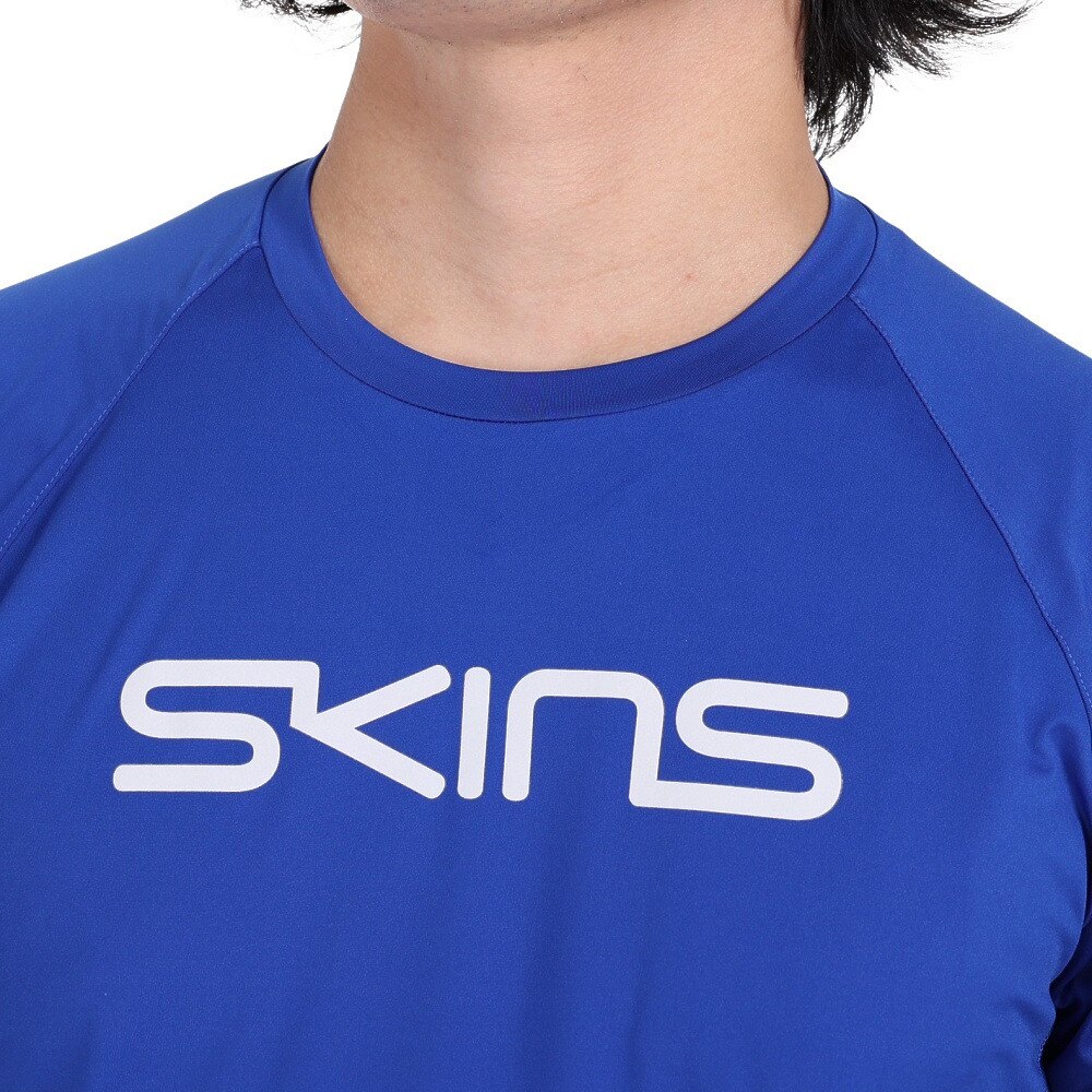 スキンズ（SKINS）（メンズ）メッシュ切り替え 半袖Tシャツ 184-28341-096