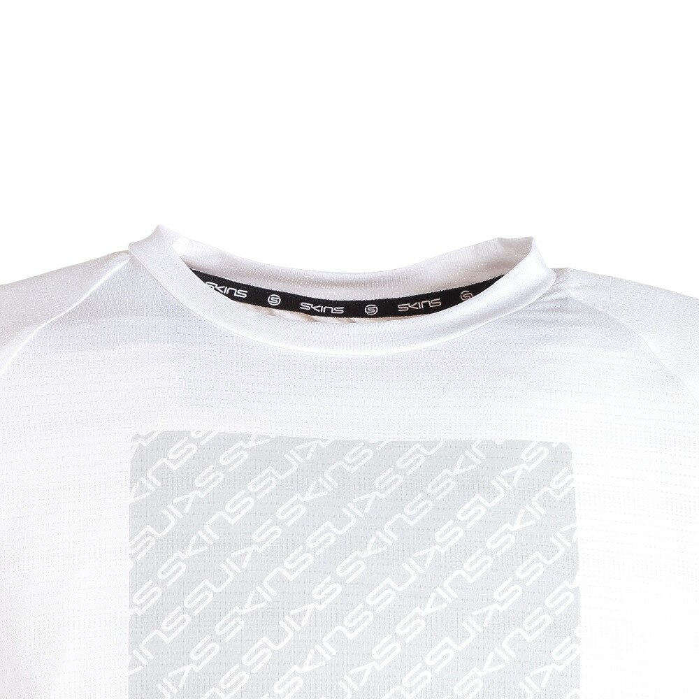 スキンズ（SKINS）（メンズ）半袖Tシャツ メンズ 吸水プリントTシャツ 184-28441-004