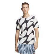 アディダス（adidas）（メンズ）【3月15日AM10:00～ 発売開始!】adidas×マリメッコ ランアイコン スリーストライプス半袖Tシャツ EUY64-HR8183