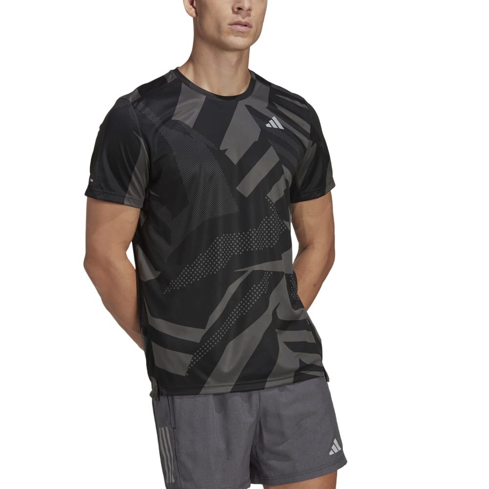 アディダス（adidas）（メンズ）オウン ザ ラン シーズナル半袖Tシャツ QB439-HR6607