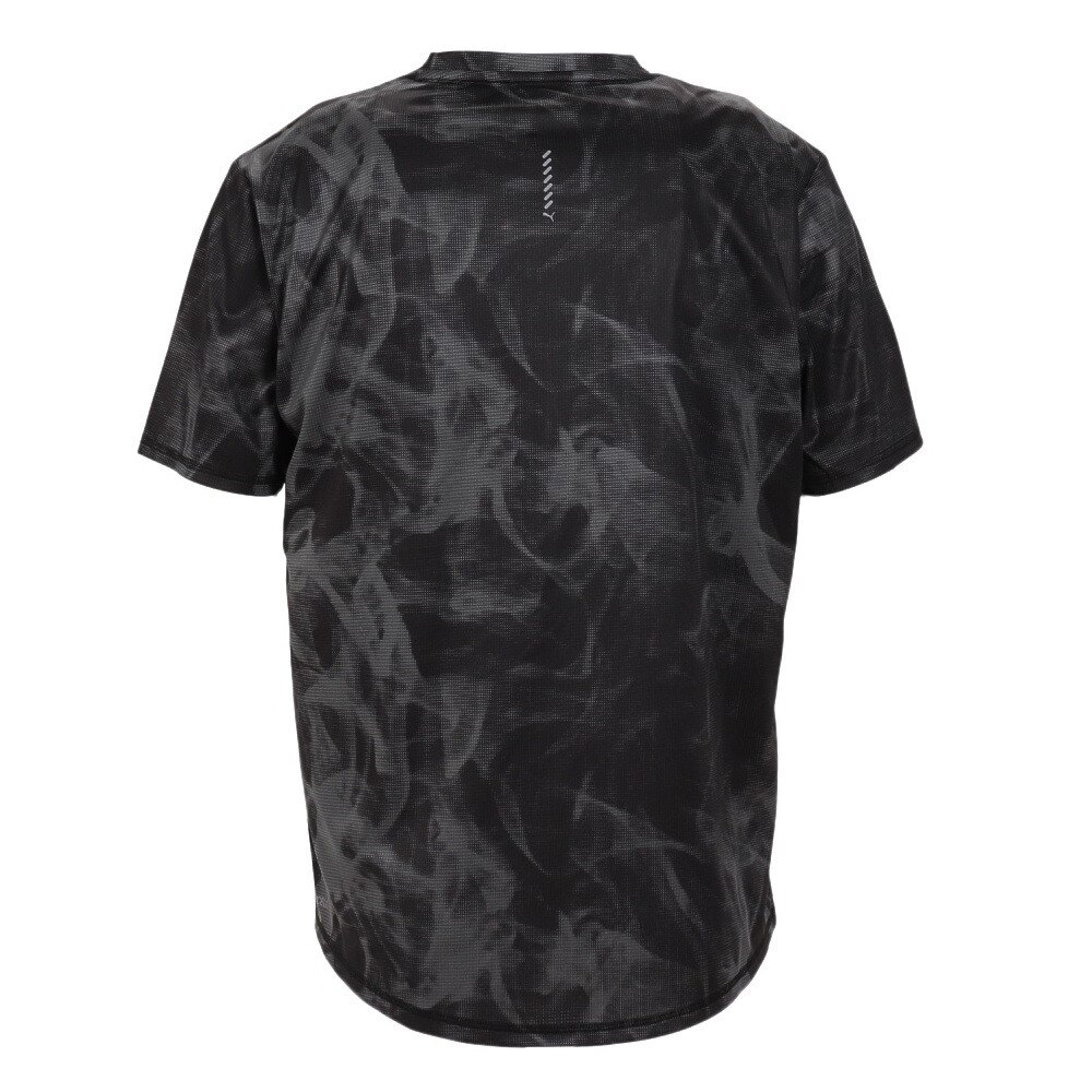 プーマ（PUMA）（メンズ）RUN FAVORITE AOP グラフィック 半袖Tシャツ 523623 01 BLK