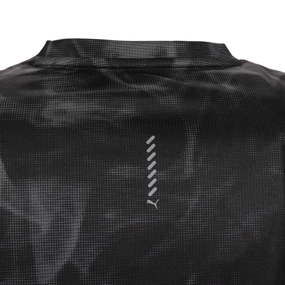 プーマ（PUMA）（メンズ）RUN FAVORITE AOP グラフィック 半袖Tシャツ 523623 01 BLK