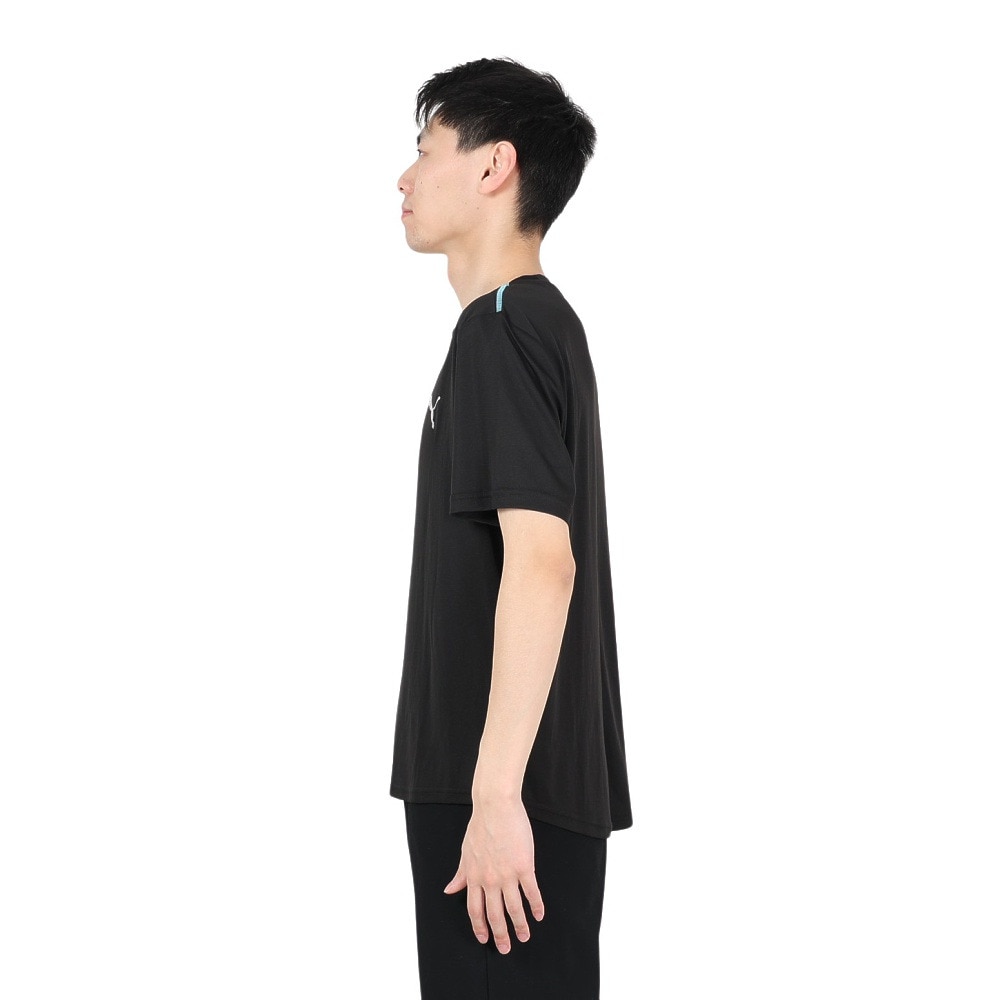 プーマ（PUMA）（メンズ）半袖Tシャツ メンズ RUN ドライプラス 523773 01 BLK