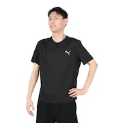 プーマ（PUMA）（メンズ）半袖Tシャツ メンズ RUN ドライプラス 523773 01 BLK