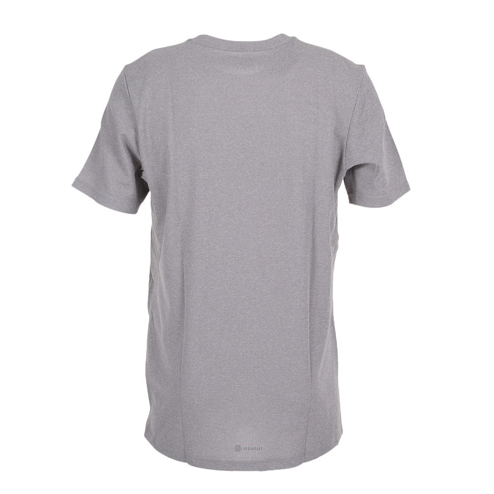 アディダス（adidas）（メンズ）オウン ザ ラン ヘザー半袖Tシャツ CD563-HN0801