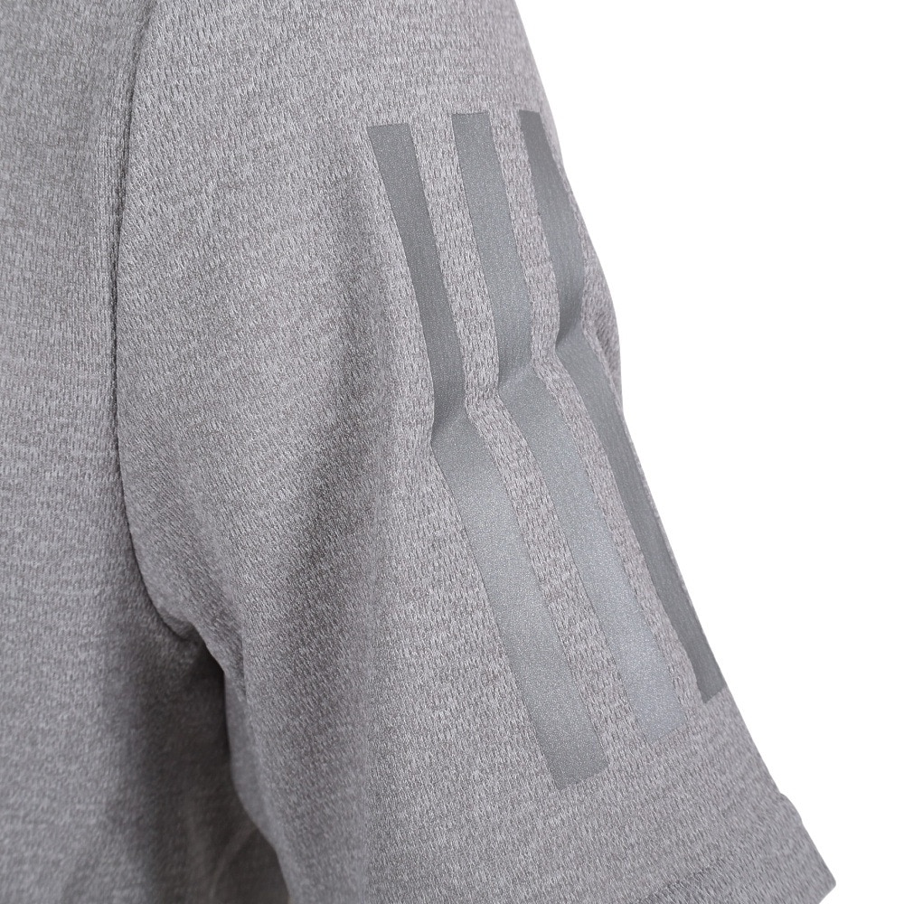 アディダス（adidas）（メンズ）オウン ザ ラン ヘザー半袖Tシャツ CD563-HN0801