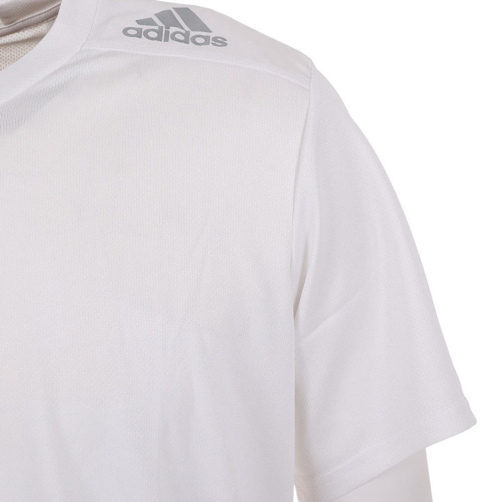 アディダス（adidas）（メンズ）デザインド 4 ランニング 半袖Tシャツ DVL81-HC9826