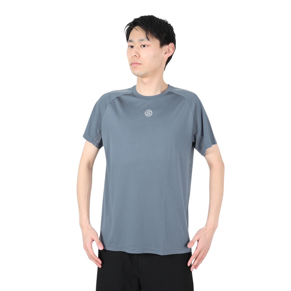 スキンズ（SKINS）（メンズ）半袖Tシャツ メンズ SERIES-3  181-21345-091