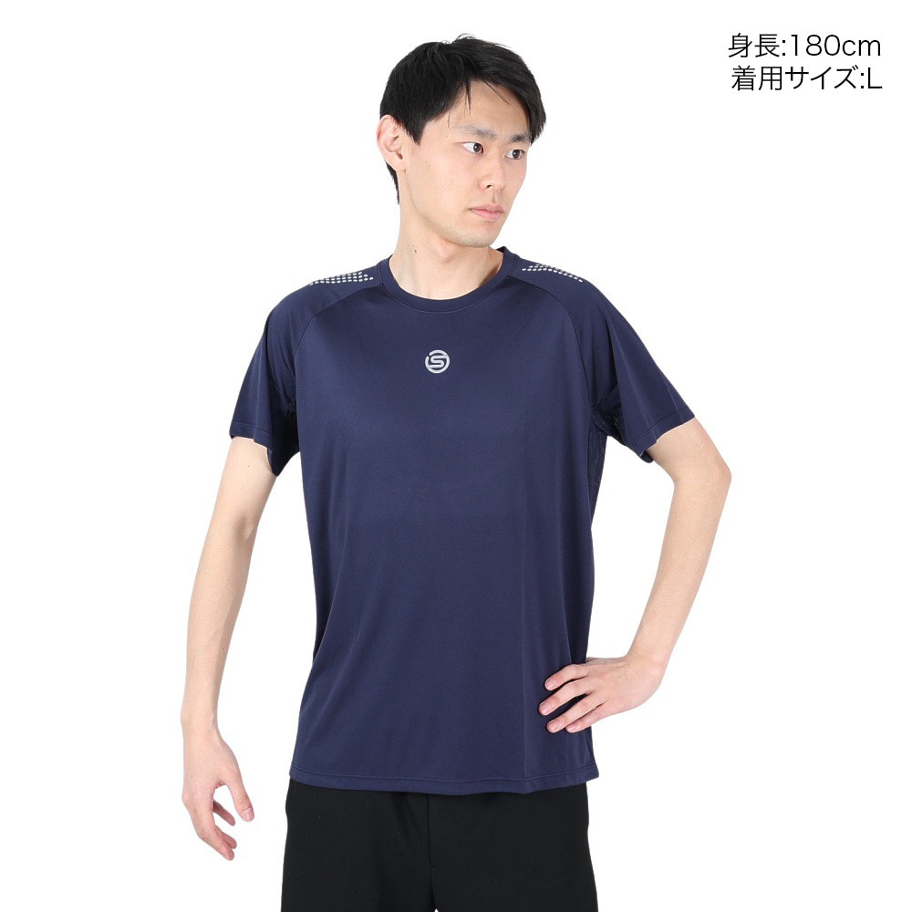 スキンズ（SKINS）（メンズ）半袖Tシャツ メンズ SERIES-3  181-21345-098