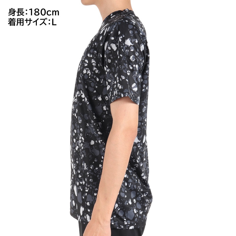 ニューバランス（new balance）（メンズ）半袖Tシャツ メンズ Coreラン プリンテッド MT13198BM