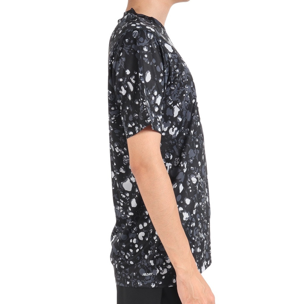 ニューバランス（new balance）（メンズ）半袖Tシャツ メンズ Coreラン プリンテッド MT13198BM
