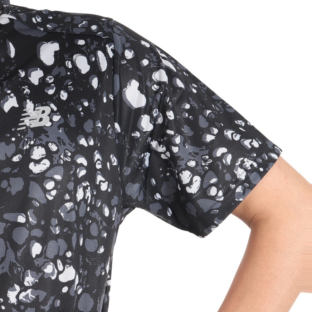 ニューバランス（new balance）（メンズ）半袖Tシャツ メンズ Coreラン プリンテッド MT13198BM