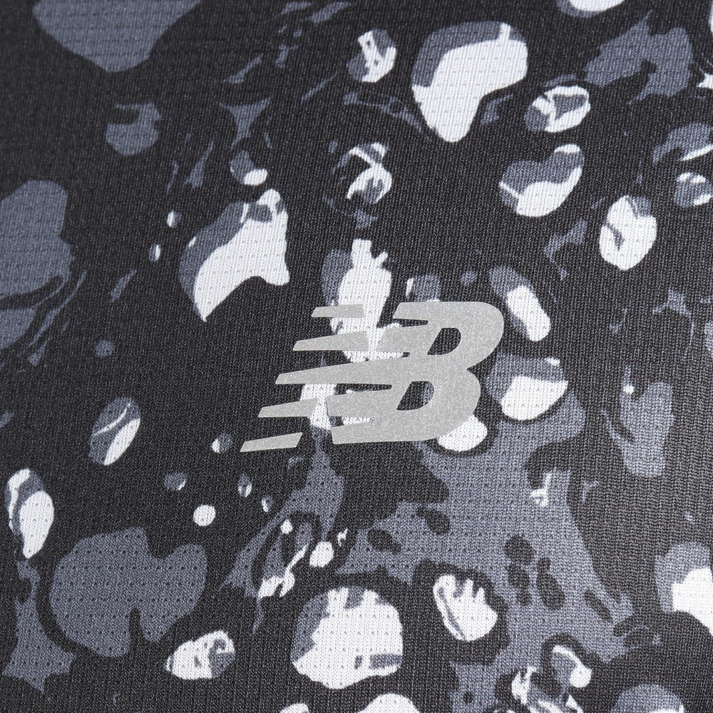 ニューバランス（new balance）（メンズ）半袖Tシャツ メンズ Coreラン プリンテッド MT13198BM