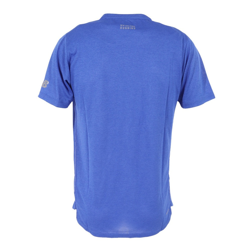 ニューバランス（new balance）（メンズ）半袖Tシャツ メンズ Impactラン グラフィック MT21277MBH