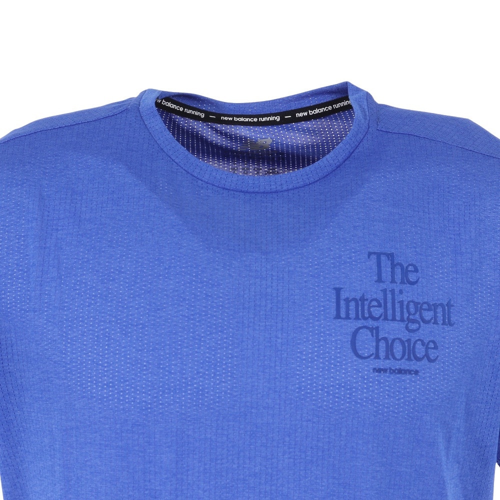 ニューバランス（new balance）（メンズ）半袖Tシャツ メンズ Impactラン グラフィック MT21277MBH