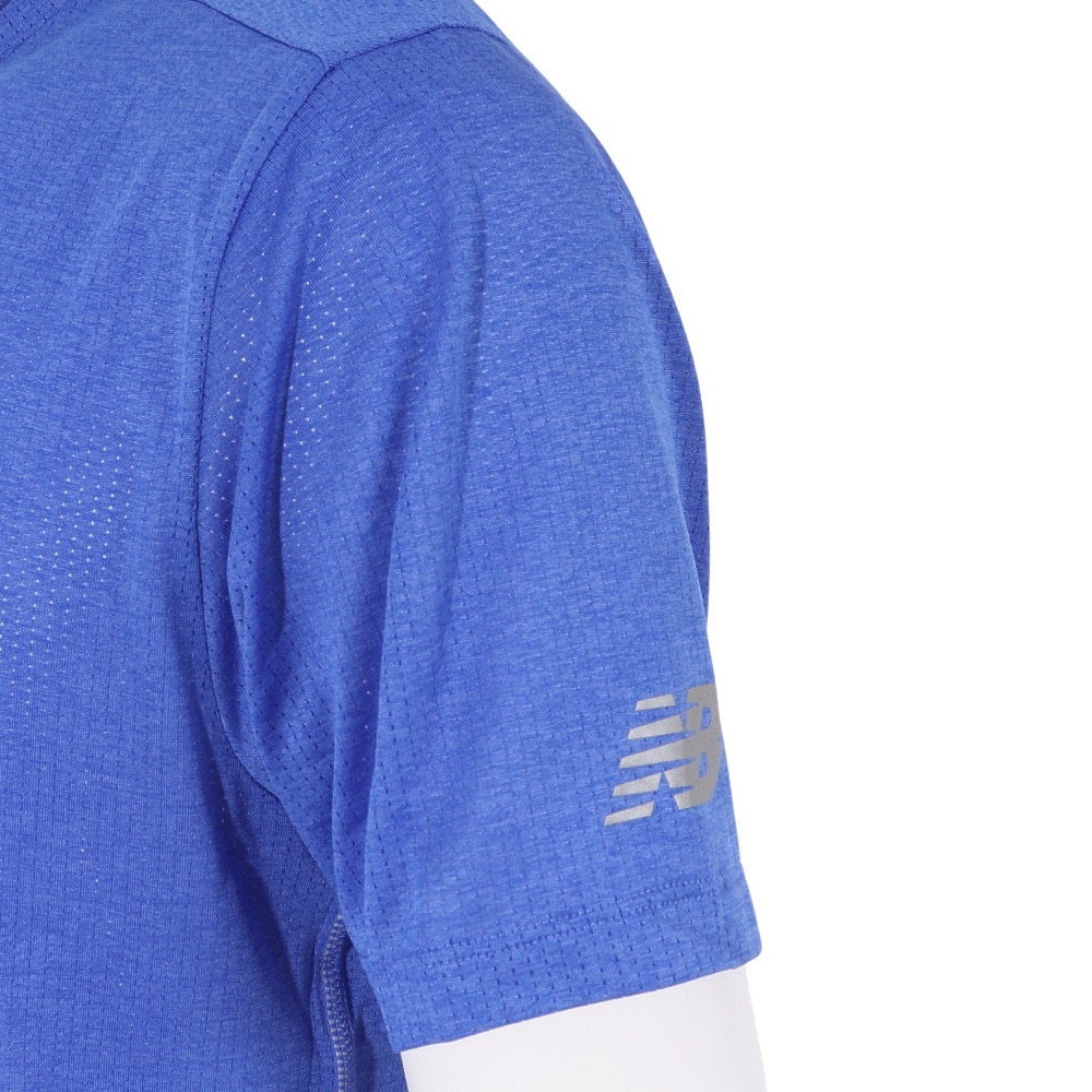 ニューバランス（new balance）（メンズ）半袖Tシャツ メンズ Impactラン グラフィック MT21277MBH