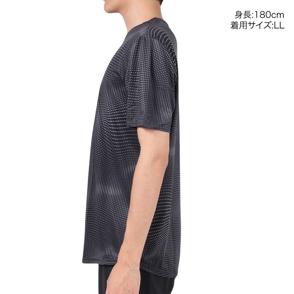 プーマ（PUMA）（メンズ）半袖Tシャツ メンズ RUN FAVORITE AOP  524549 01 BLK