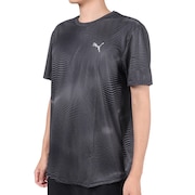 プーマ（PUMA）（メンズ）半袖Tシャツ メンズ RUN FAVORITE AOP  524549 01 BLK