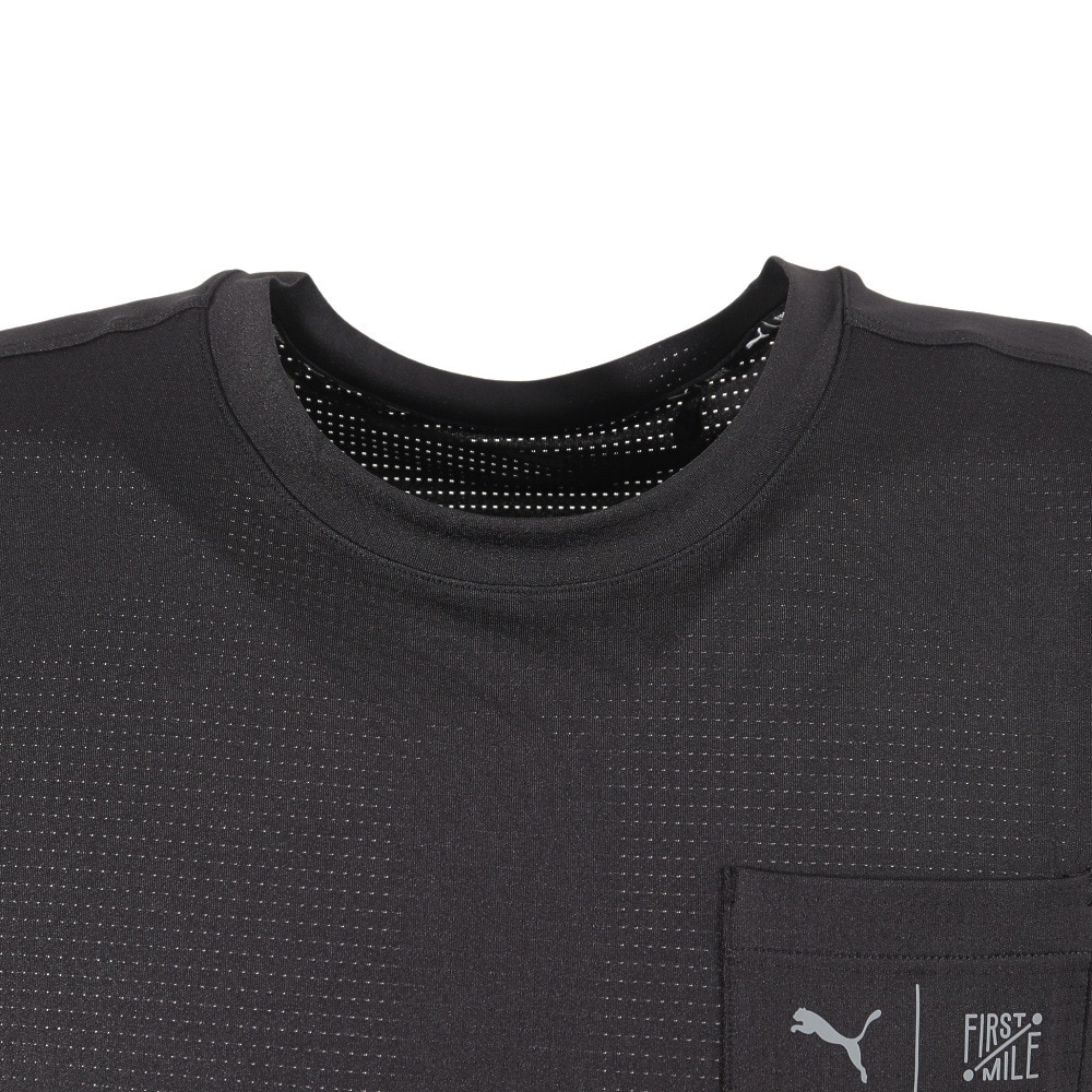 プーマ（PUMA）（メンズ）半袖Tシャツ FIRST MILE  524533 01 BLK
