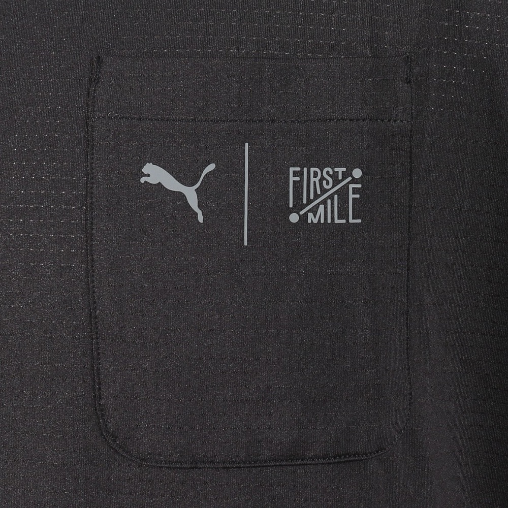プーマ（PUMA）（メンズ）半袖Tシャツ FIRST MILE  524533 01 BLK