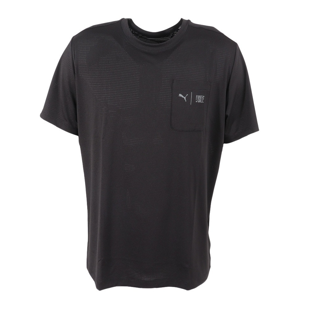 プーマ（PUMA）（メンズ）半袖Tシャツ FIRST MILE  524533 01 BLK