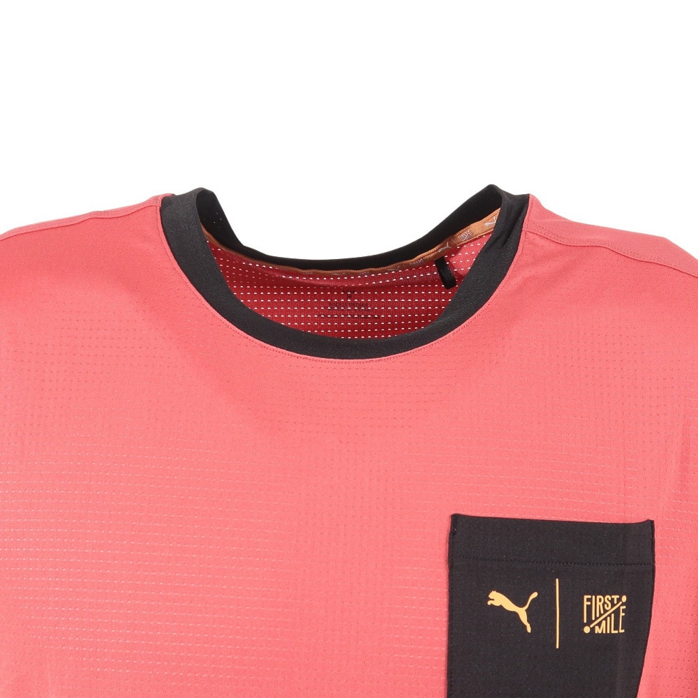 プーマ（PUMA）（メンズ）半袖Tシャツ FIRST MILE  524533 21 RED