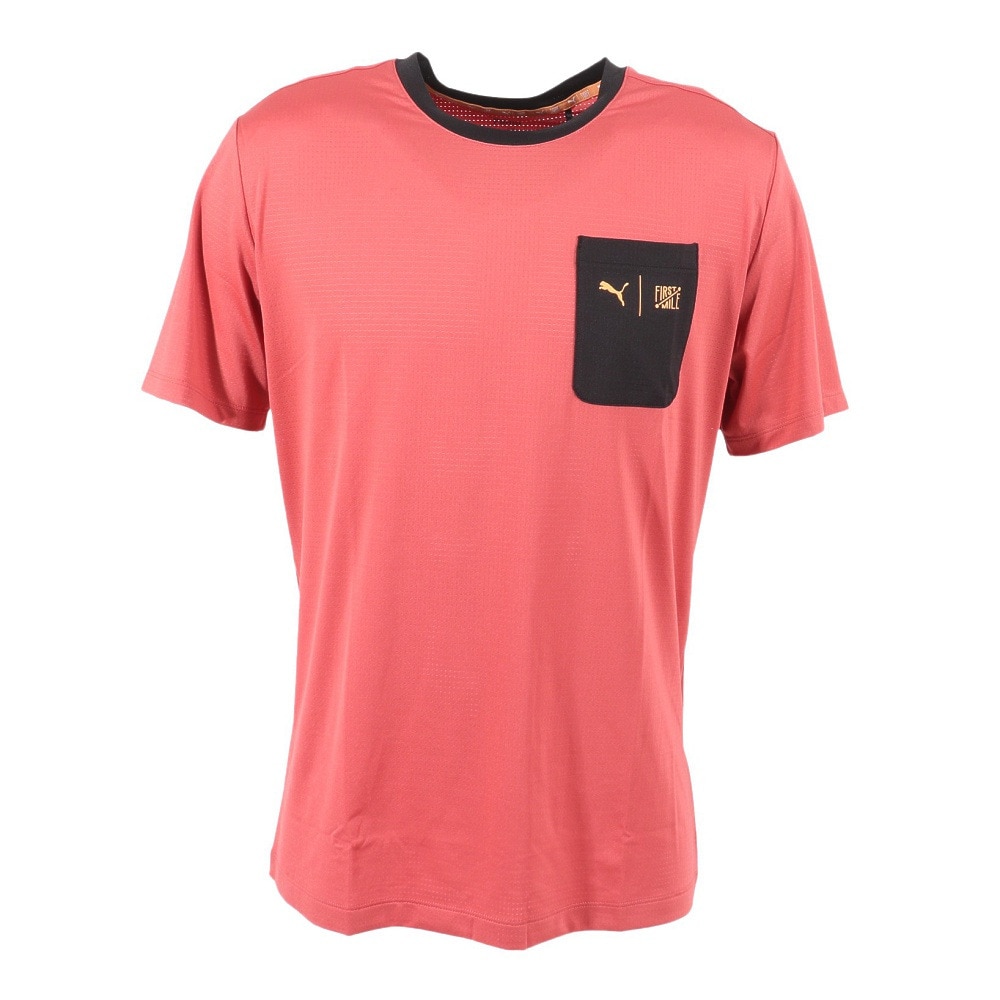 プーマ（PUMA）（メンズ）半袖Tシャツ FIRST MILE  524533 21 RED
